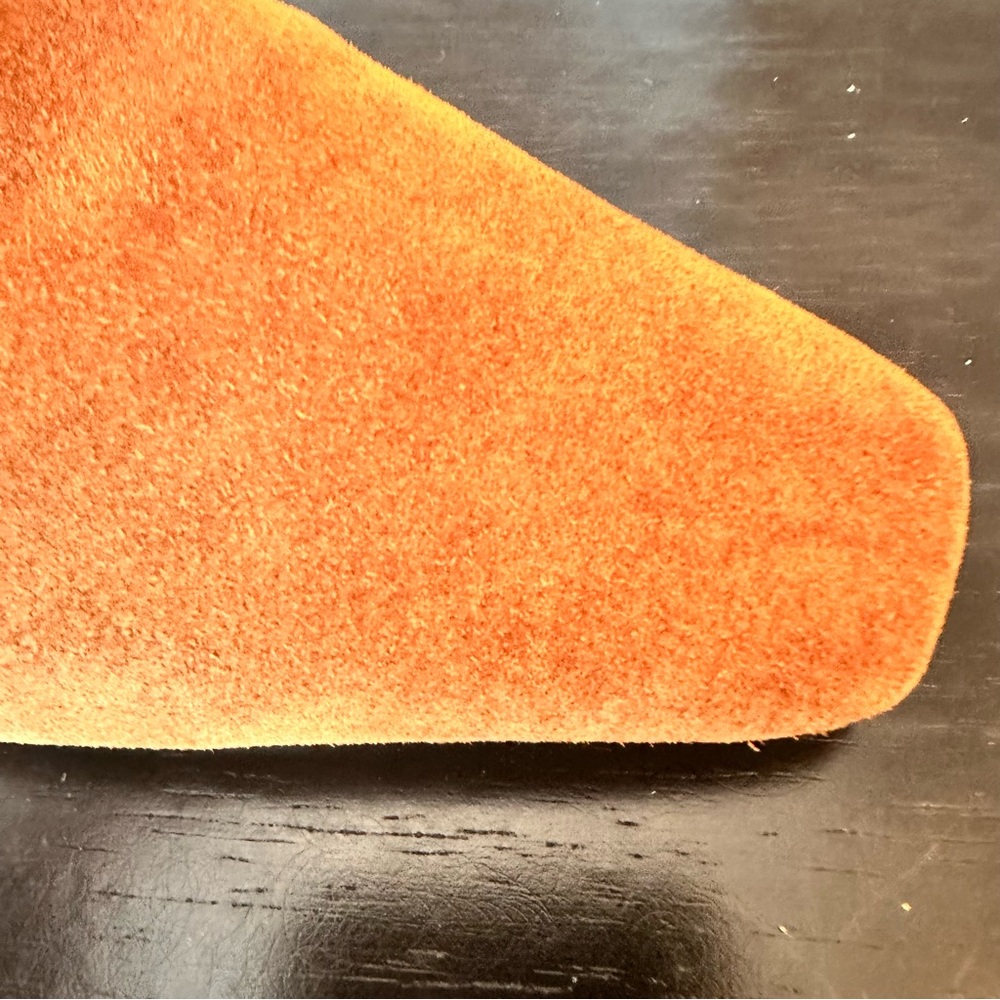 ANTHROPOLOGIE CAVERLEY  Morgan Boots Over-the-Knee Camel Suede Kitten Heel NEW - Picture 7 of 12